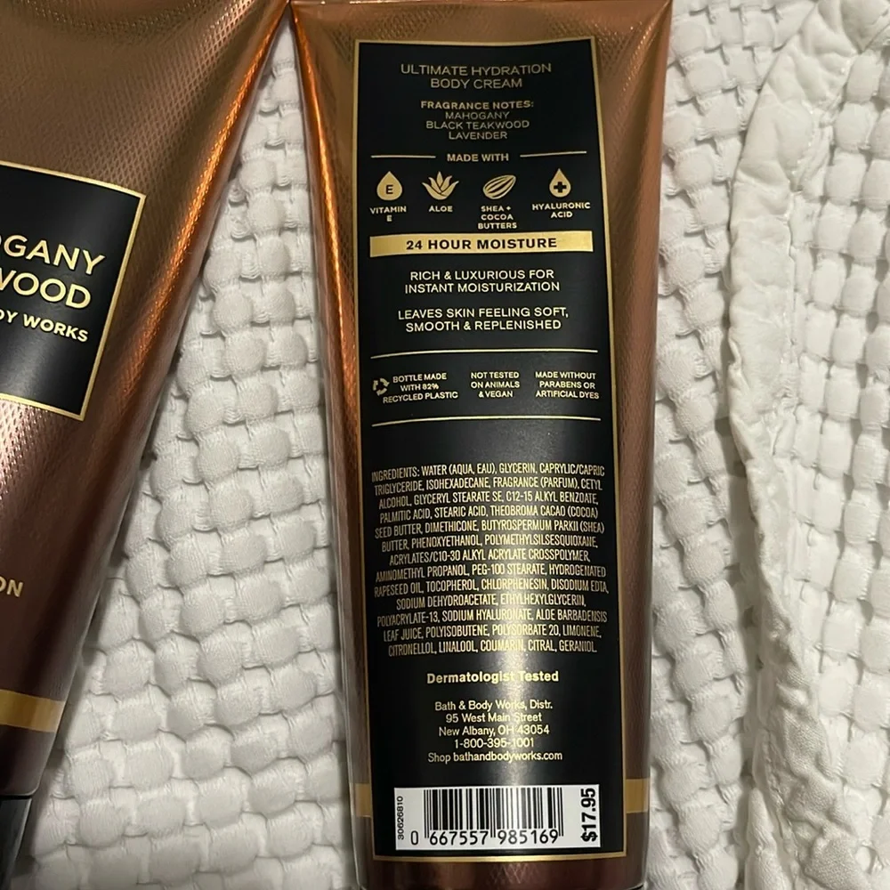 NEW - Bath & Body Works. Mahogany Teakwood (men’s collection)
